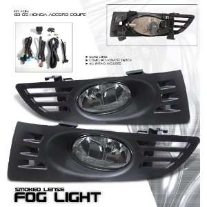   Accord 2Dr W/Wiring Kit Smoke Fog Light Kit Performance: Automotive