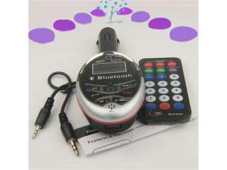 MP3 Car Kit Bluetooth LCD display FM transmitter 9707  