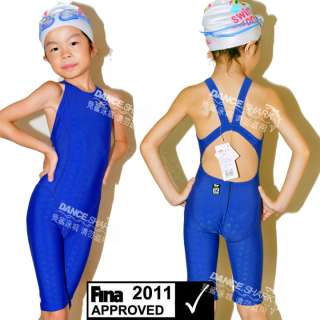 YINGFA Girls racing kneeskin swimsuit 925 FINA approved  