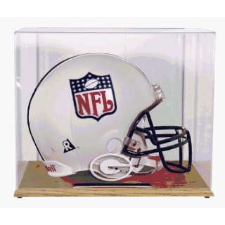  Oak (packers Logo) Helmet Display Case (hcoak1) Sports 