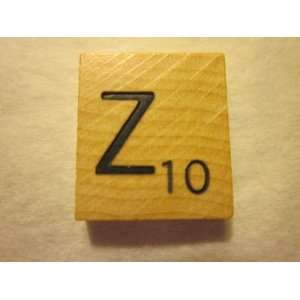 Scrabble Game Piece Letter Z