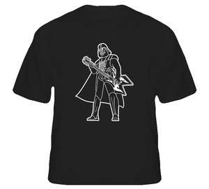 Darth Vader Playing The Guitar Axe Cool Music Star Wars T Shirt  