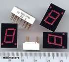 13x Seven Segment Display Red .3 NTE 3057, Last in Stock Auction 