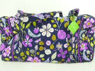 Vera Bradley Large Duffel Floral Nightingale handbag NWTAG~FAST SHIP 