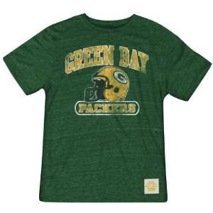  Green Bay Packers Retro Sport Show Boat Tri Blend T Shirt 