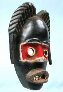 Quality Tribal African Art   Old DAN KOUANI Mask   18  