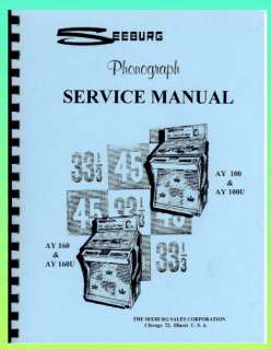 Seeburg AY 100 & AY 160 Complete Service Manual  