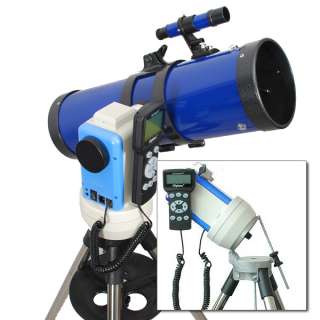 Blue 4.5 Computer Controlled GPS Telescope w Camera  