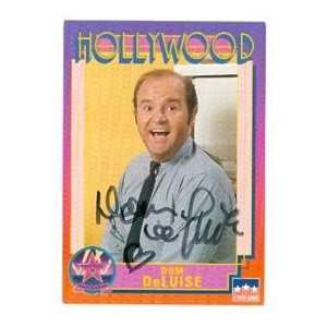  Dom DeLuise autographed Hollywood Walk of Fame trading 