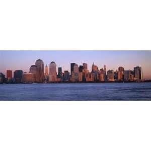 Buildings at the Waterfront, Manhattan, New York City, New York, USA 