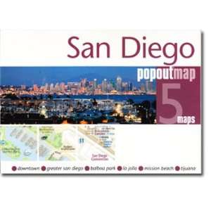  San Diego, CA PopOut Map