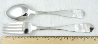 Hand Crafted Aase Hardanger Hammered Silver Spoons & Forks Norway 