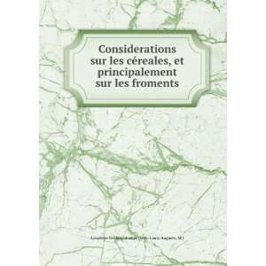   les froments M.) Loiseleur Deslongchamps (Jean Louis Auguste Books