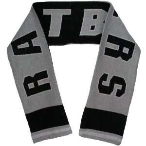   Raiders Black Gray Game Day Reversible Scarf: Sports & Outdoors