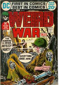 Weird War Tales 6 ROBOT G.I. ALEX TOTH, FRANK THORNE`72  
