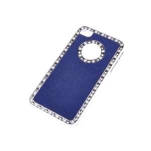  Blue Golden shell Case Skin Cover for Apple iPhone 4 4s 