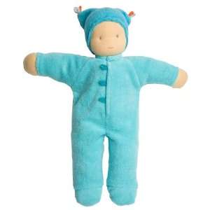  Fair Trade Baby Doll   Blue: Toys & Games