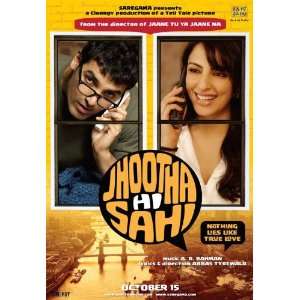  Jhootha Hi Sahi Poster Movie Indian (11 x 17 Inches   28cm 