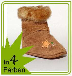Warme Babyschuhe/Stiefel mit ABS Sohle Gr. 18,19 und 20 Rosa,Braun 