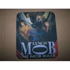  GEORGE LYNCH Lynch Mob COMPUTER MOUSE PAD Dokken 