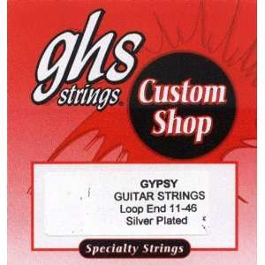  GHS Gypsy Loop End Guitar, .011   .045, CU GYPSY 