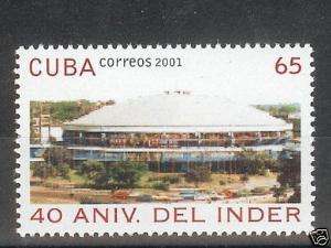 CUBA 2001 INSTITUTE SPORT PHYSICAL EDUCATION SC4129 MNH  