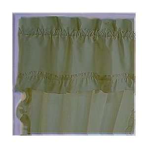  JC Penney Tailored Valance Ashdale Sage: Home & Kitchen