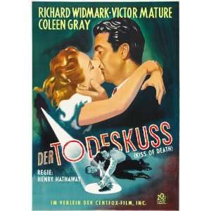  The Kiss of Death (1947) 27 x 40 Movie Poster German Style 