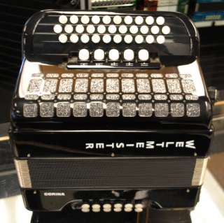 Weltmeister 3 Row Button Accordion Corina 5 Switch  