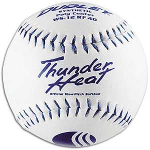  Dudley WS 12 RF40 USSSA Synthetic Softballs ( White 