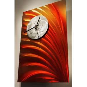  Modern Painting Metal Wall Art Clock Sculpture: Home 