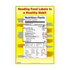  Reading Food Labels Is A Healthy Habit Chart: Office 