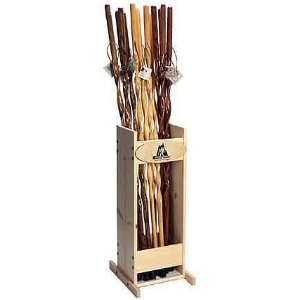  55 Douglas Fir Discover Hiking Staff   Black Stain with 