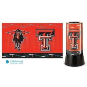  Texas Tech Red Raiders Rotating Desk Lamp: Sports 