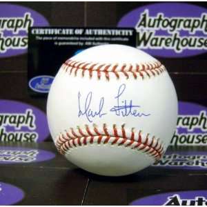  Mark Littell Autographed/Hand Signed Baseball Sports 