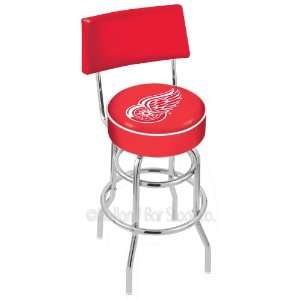    Detroit Red Wings NHL Hockey L7C4 Bar Stool: Sports & Outdoors