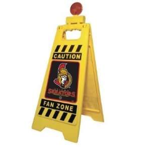  Ottawa Senators 29 inch Caution Blinking Fan Zone Floor Stand NHL 