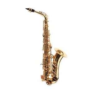  Amati As43 Intermediate Alto Saxophone Gold Lacquer 