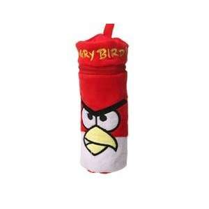   Plush Angry Birds Pen / Pencil Case (Red) (2 pack) 