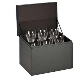 WATERFORD LISMORE ESSENCE SET OF 6 DELUXE GIFT BOXED DOF GLASSES $295 