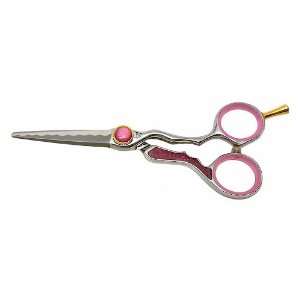   Pro Hair Cutting Kaen 5 Pink Designer Salon Shears Barber Scissors