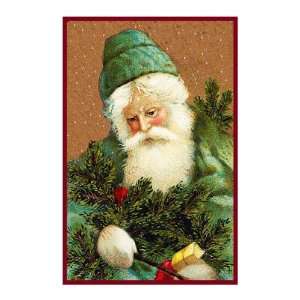  Counted Cross Stitch Chart Victorian Father Christmas Santa St Nick 