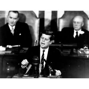  NASA President John Kennedy JFK Photo USA Historical Space 