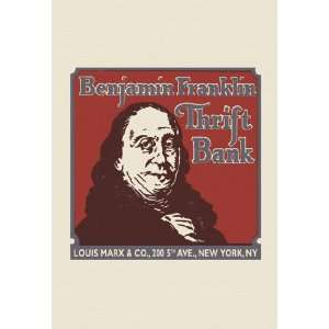  Benjamin Franklin Thrift Bank 16X24 Canvas