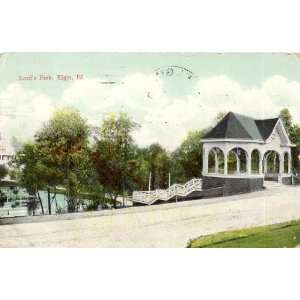   1913 Vintage Postcard   Lords Park   Elgin Illinois 
