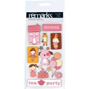  Dimensional Stickers   Tea Party Arts, Crafts & Sewing