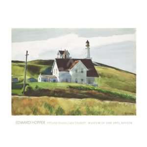  (20x26) Edward Hopper Hill and Houses Cape Elizabeth Maine 
