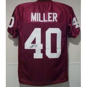  Von Miller Autographed/Hand Signed Texas A&M Aggies Size XL Jersey 