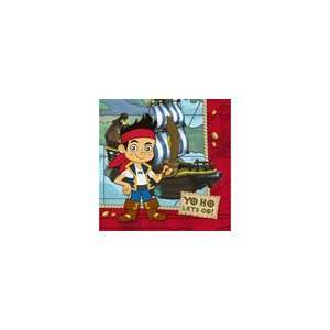    Jake and the Never Land Pirates Lunch Napkins Toys & Games