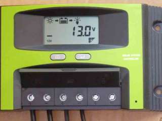 140W Solar Panel + 30A LCD charge controller with LCD + 15ft MC4 